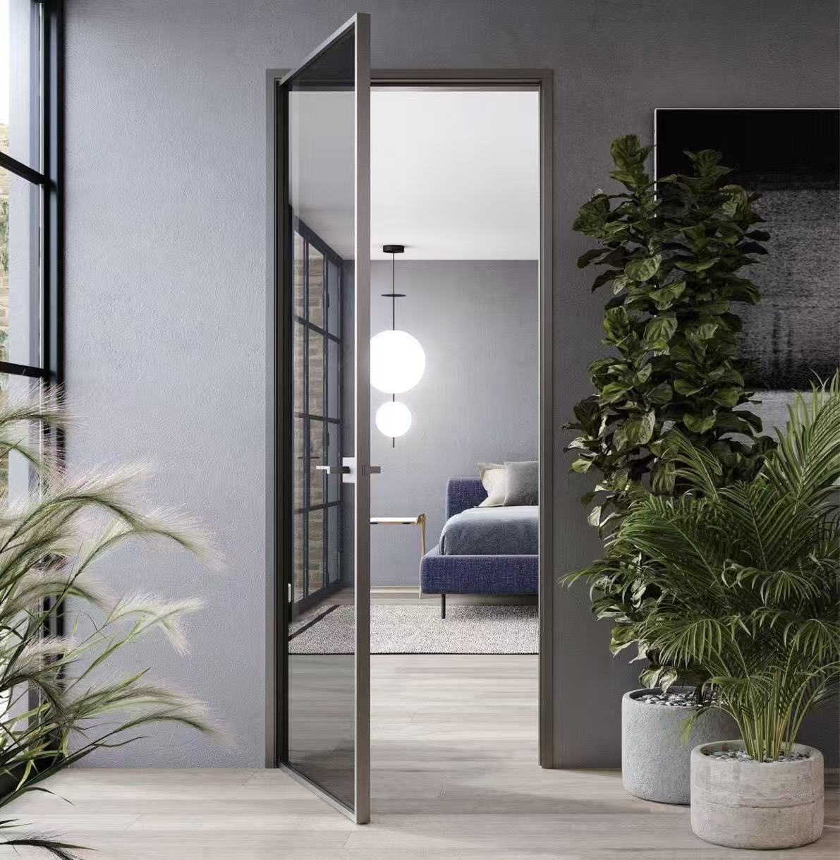 سليم باب الحمام وغرفة النوم